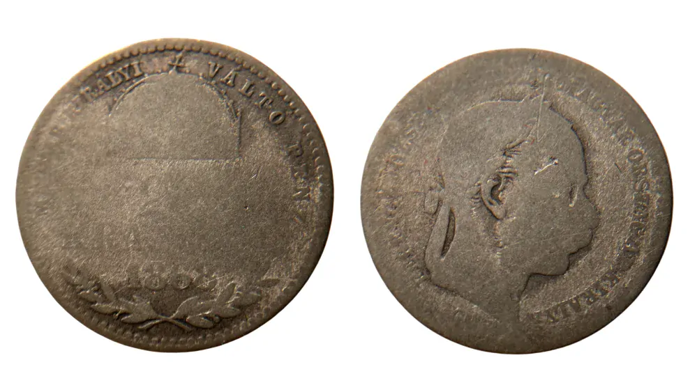 RU - 20 Krejcar 1868 KB R Franz Joseph I. 1848-1916