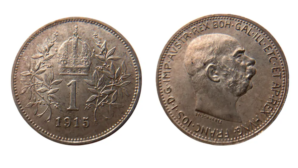 RU - 1 KORUNA 1915 BZ Franz Joseph I. 1848-1916