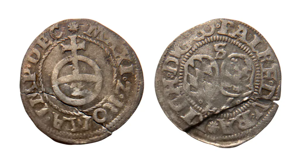 Falc - 1/2 Batzen 1577 Richard, 1569-1598