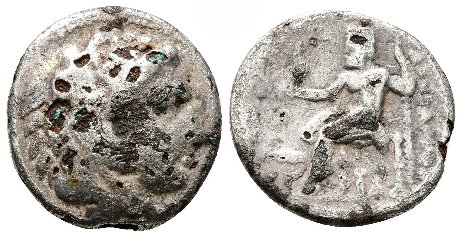 Řecko - Makedonie království, Alexandr Veliký 336-323 př. n. l. Suberát Drachm AR, 18 mm, 3,62 g