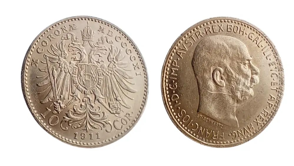Rakousko - 10 korun 1911