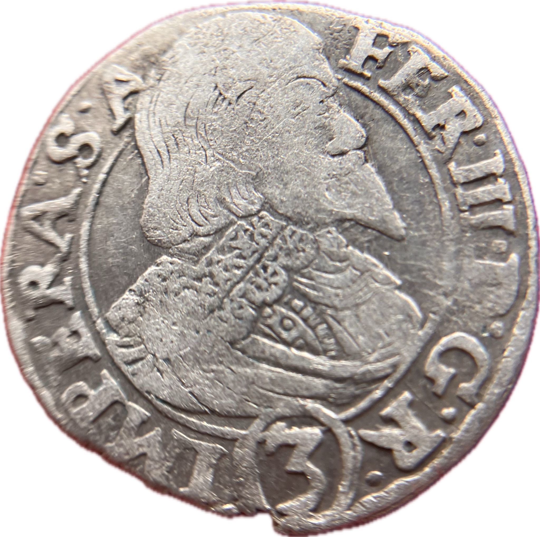 Bohemia 3 Krejcar Ferdinand III 1640 Praha