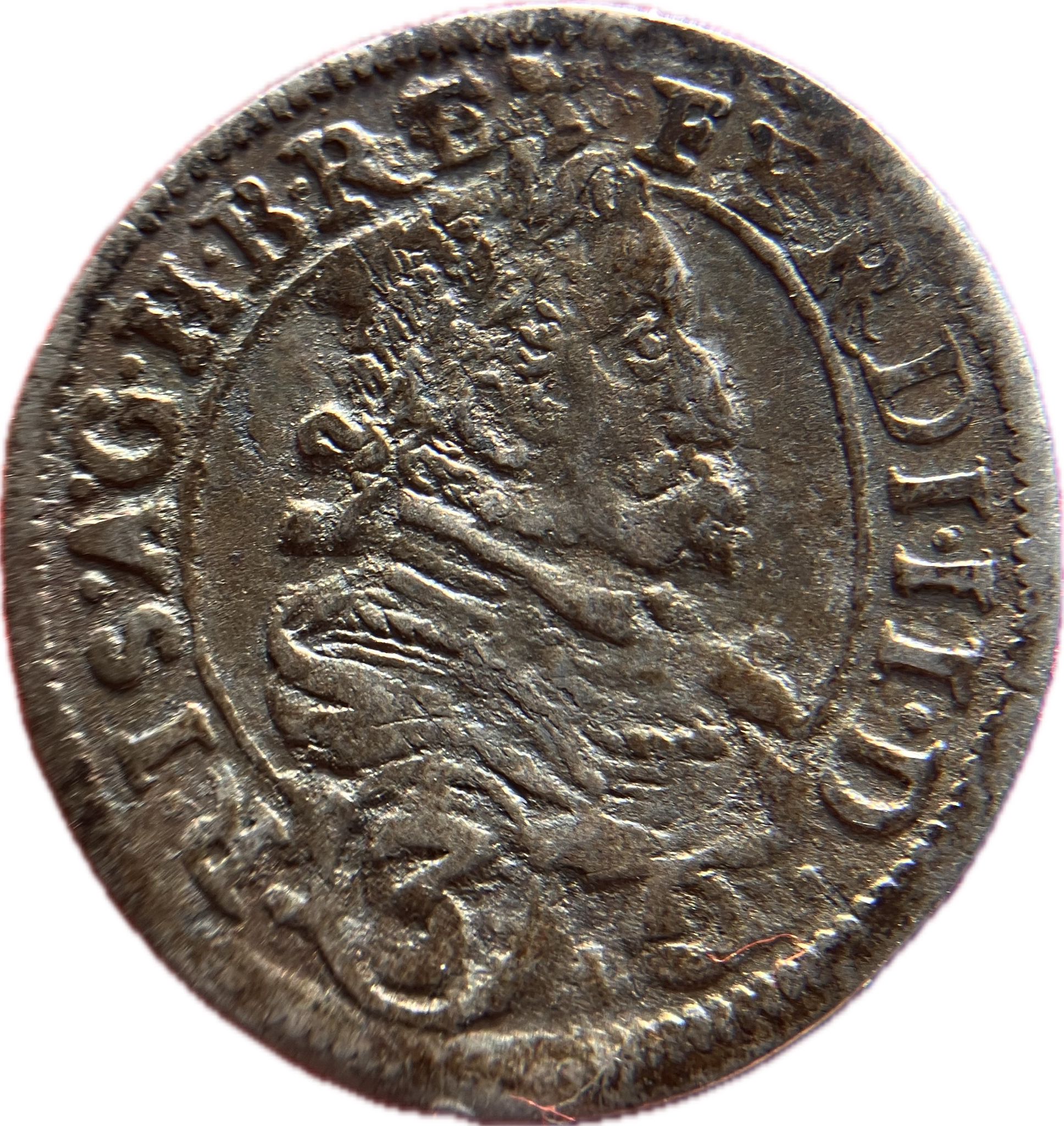 Bohemia 3 Kreuzer Ferdinand II. 1629 Štýrský hradec