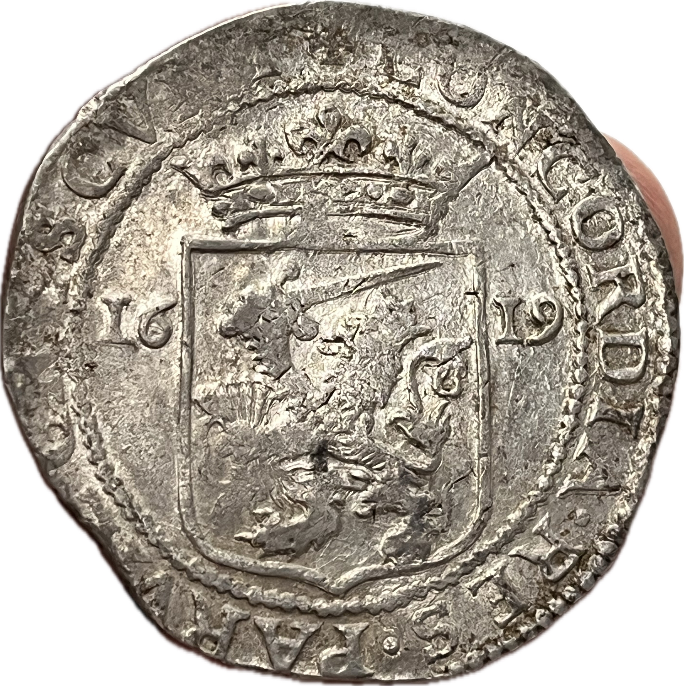 Nizozemska republika 1581-1795,WEST-FRIESLAND- rijksdaalder 1619