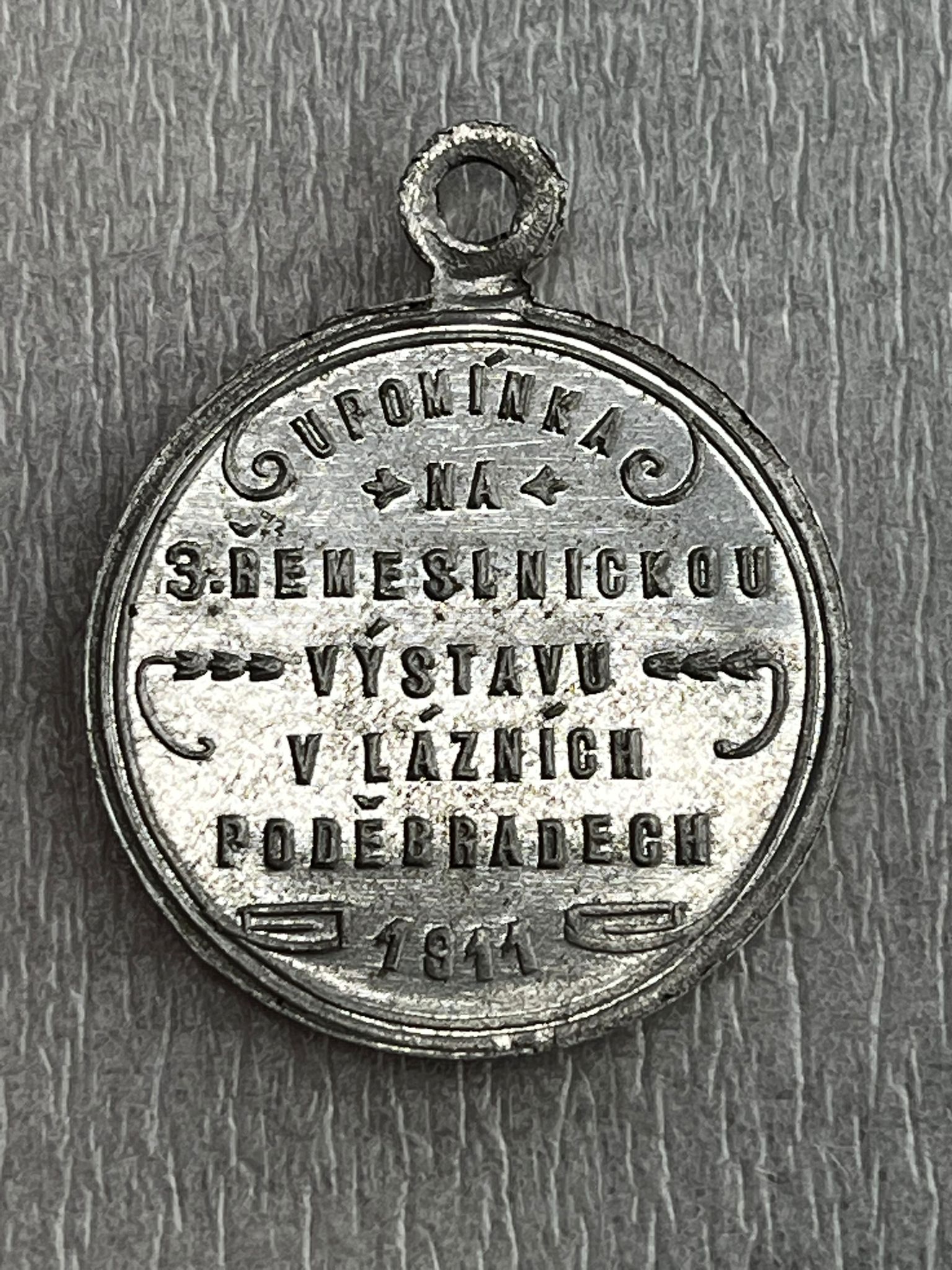 Medaile 1811, 3.řemeslnická výstava v Poděbradech