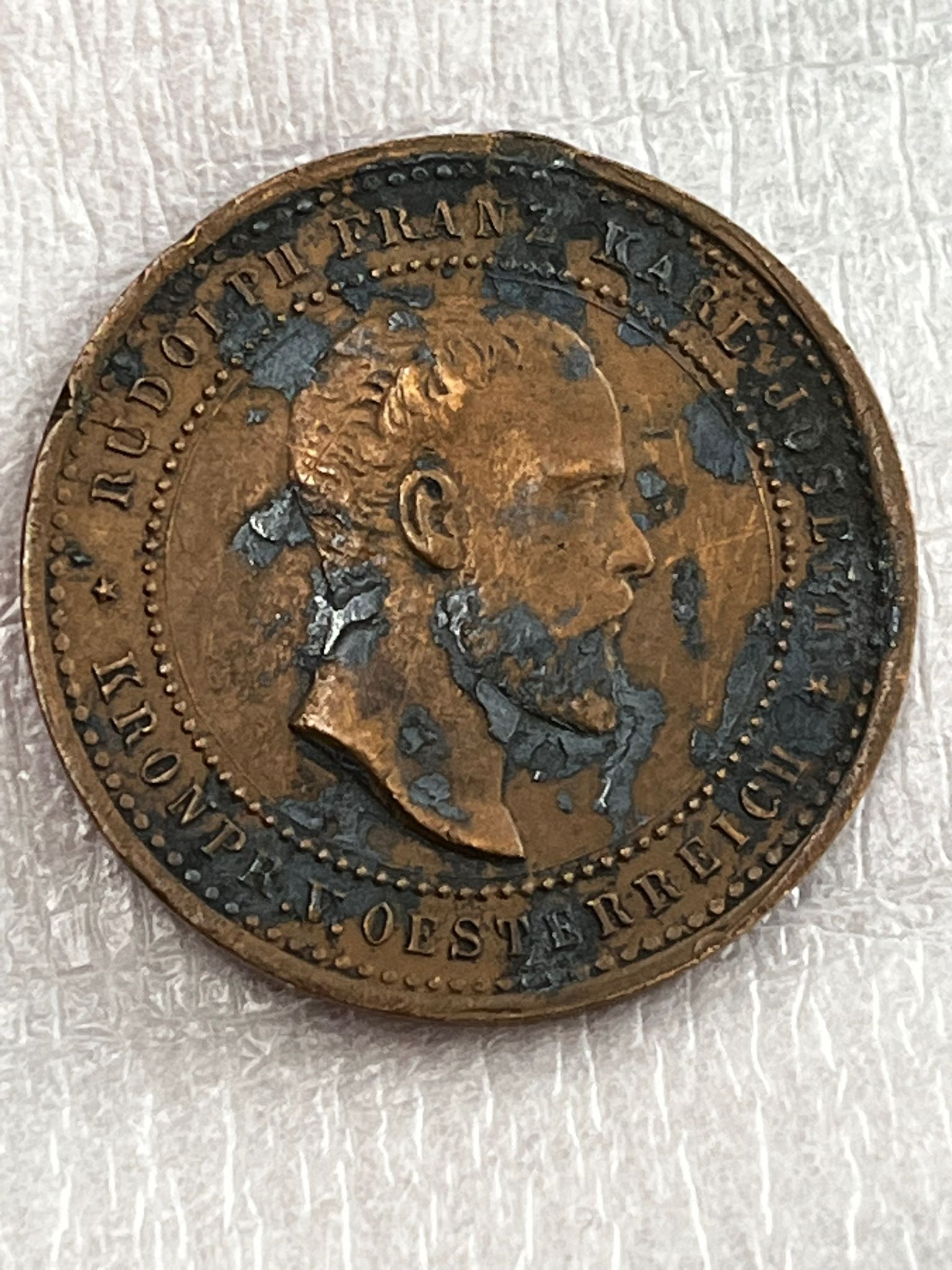 Medaile 1889, FJI I.