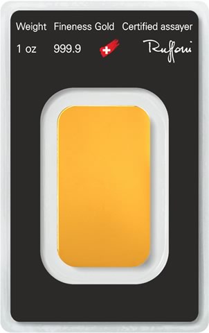 Argor Heraeus SA 1OZ Investiční zlatý slitek