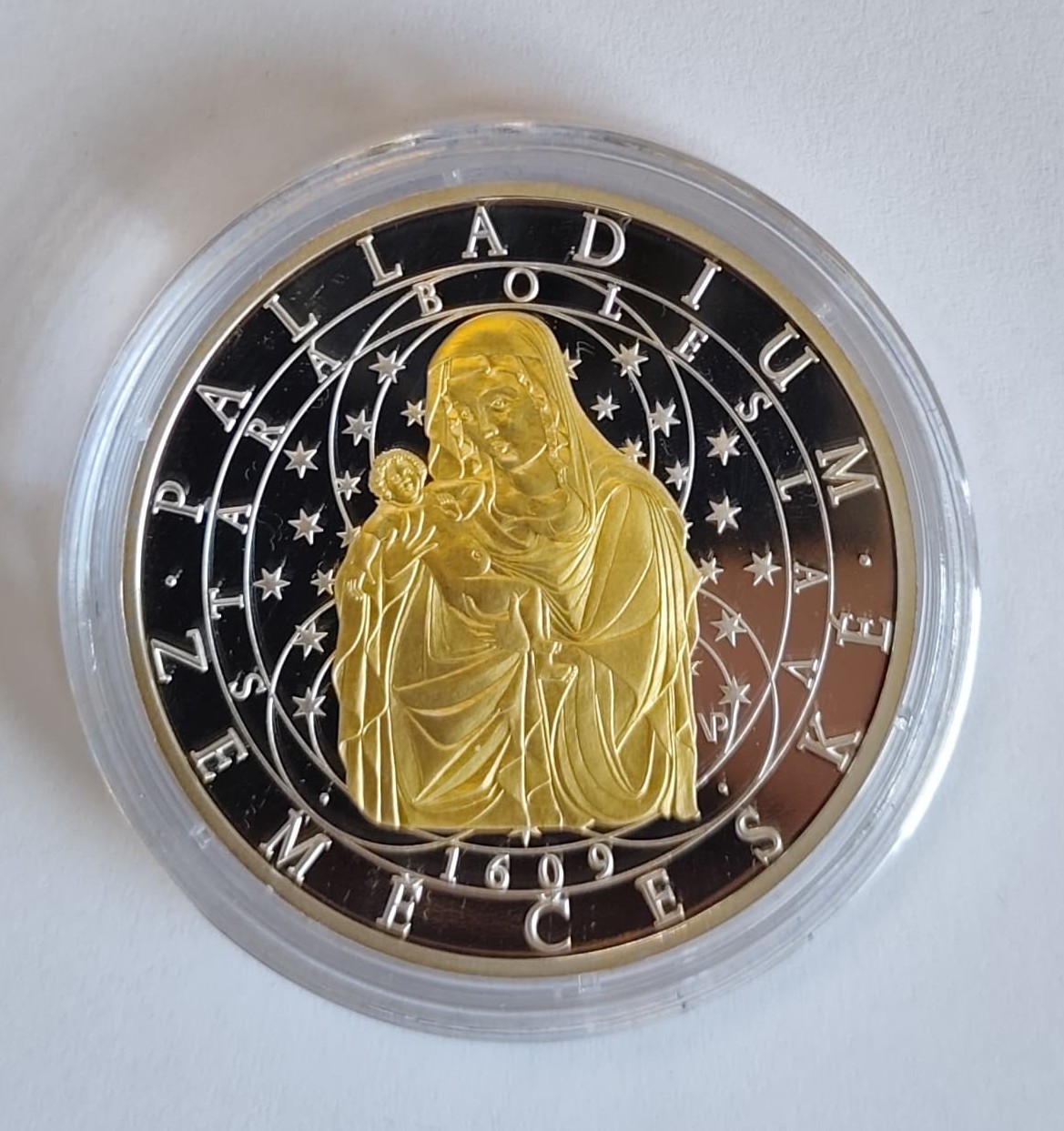 2014 - Stříbrná mince 5 NZD Palladium země české - Proof