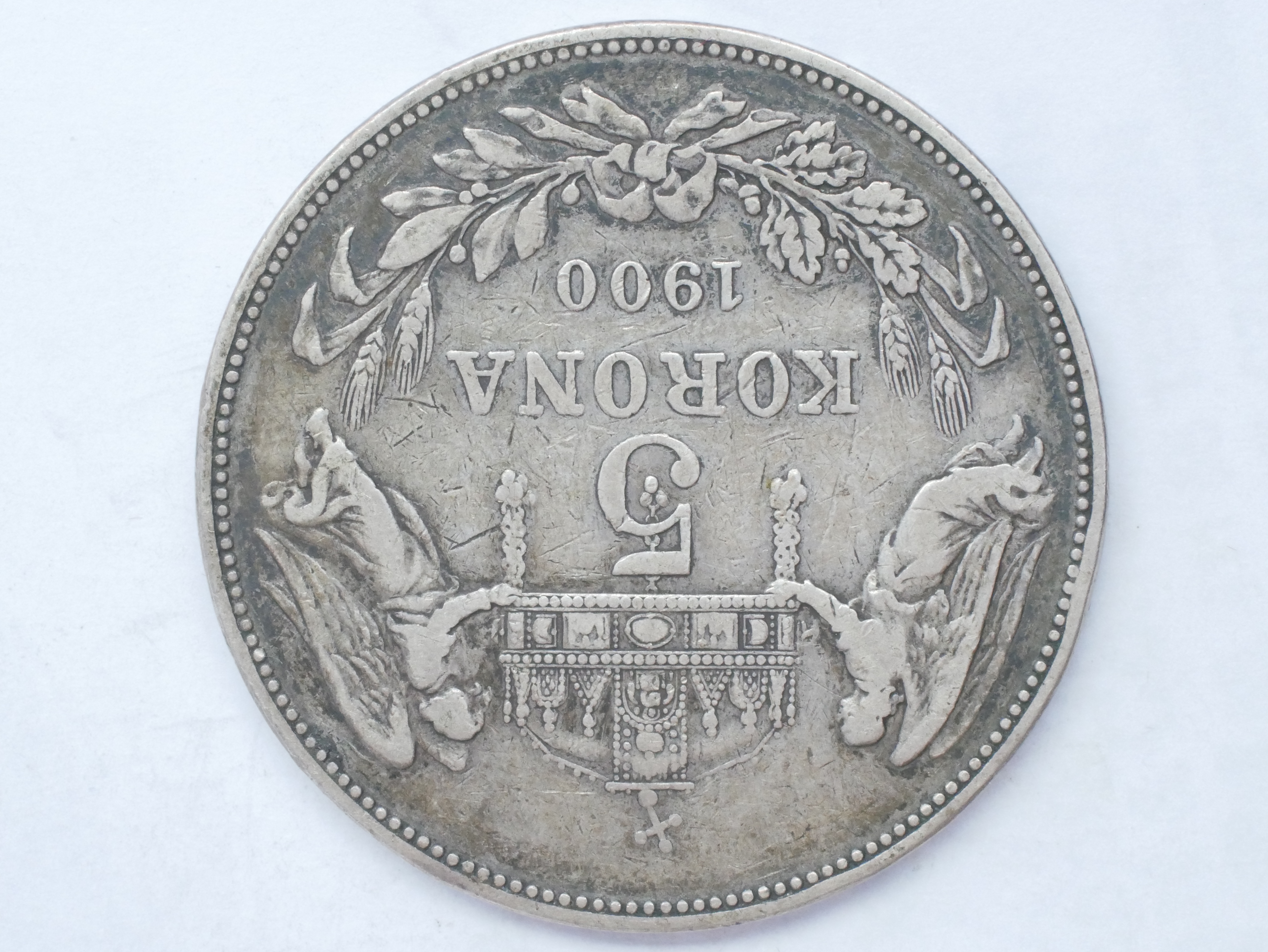 Rakousko - 5 korona, 1900, KB, 23,82g   