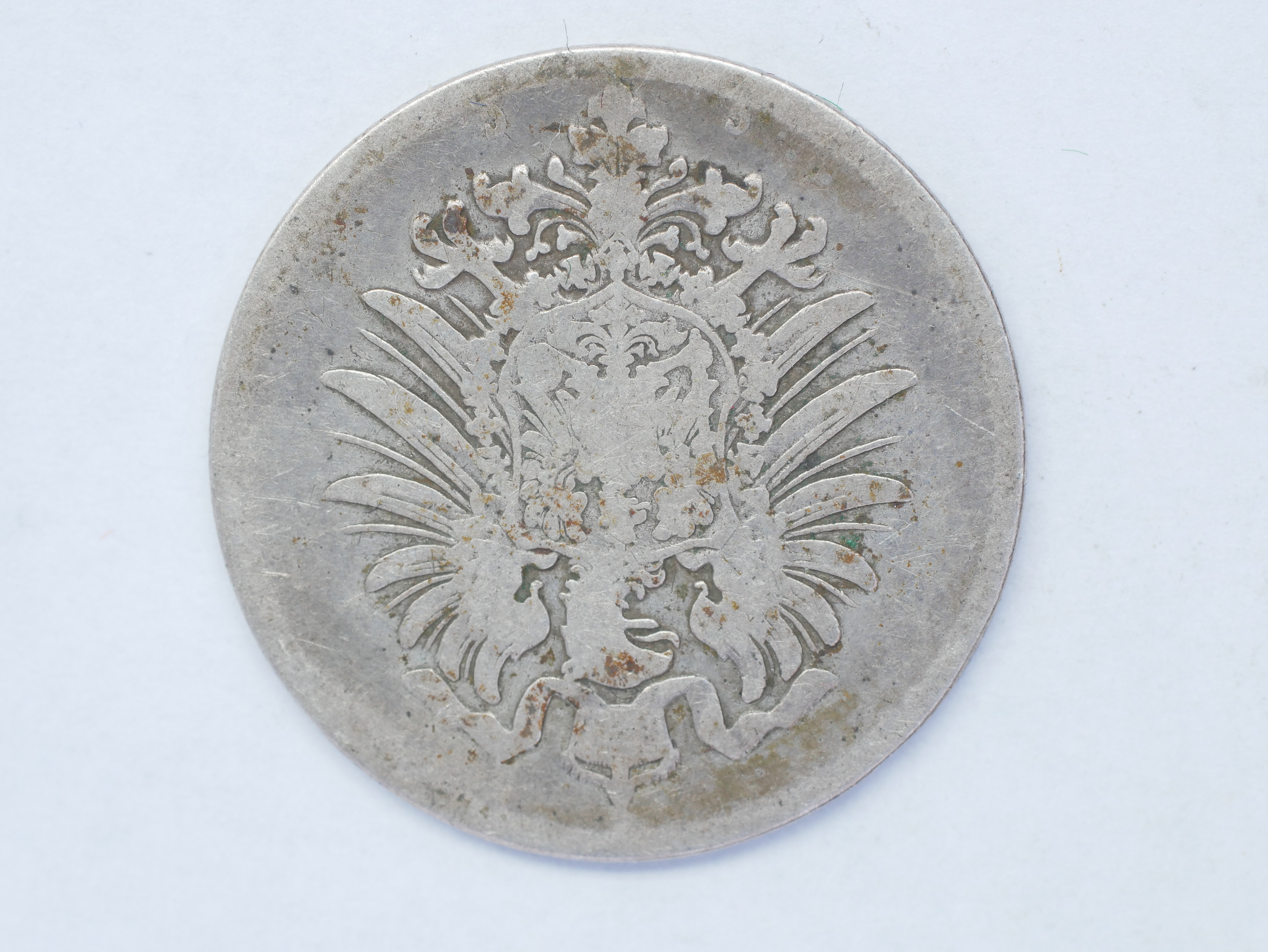 Německo - 1 mark, 1875, 5,28g, 24mm C   