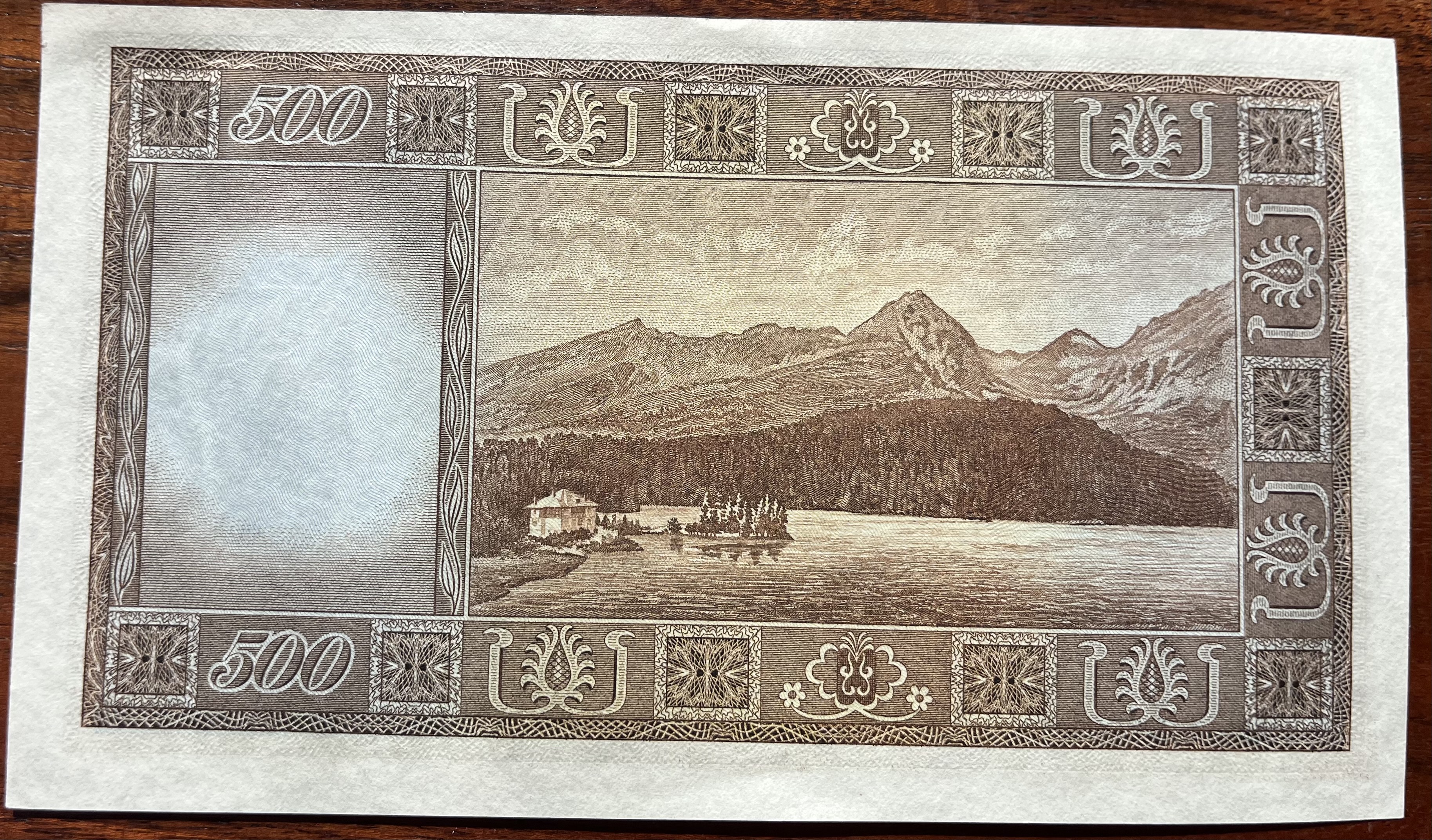Československo -500 korún, 1946, T, UNC
