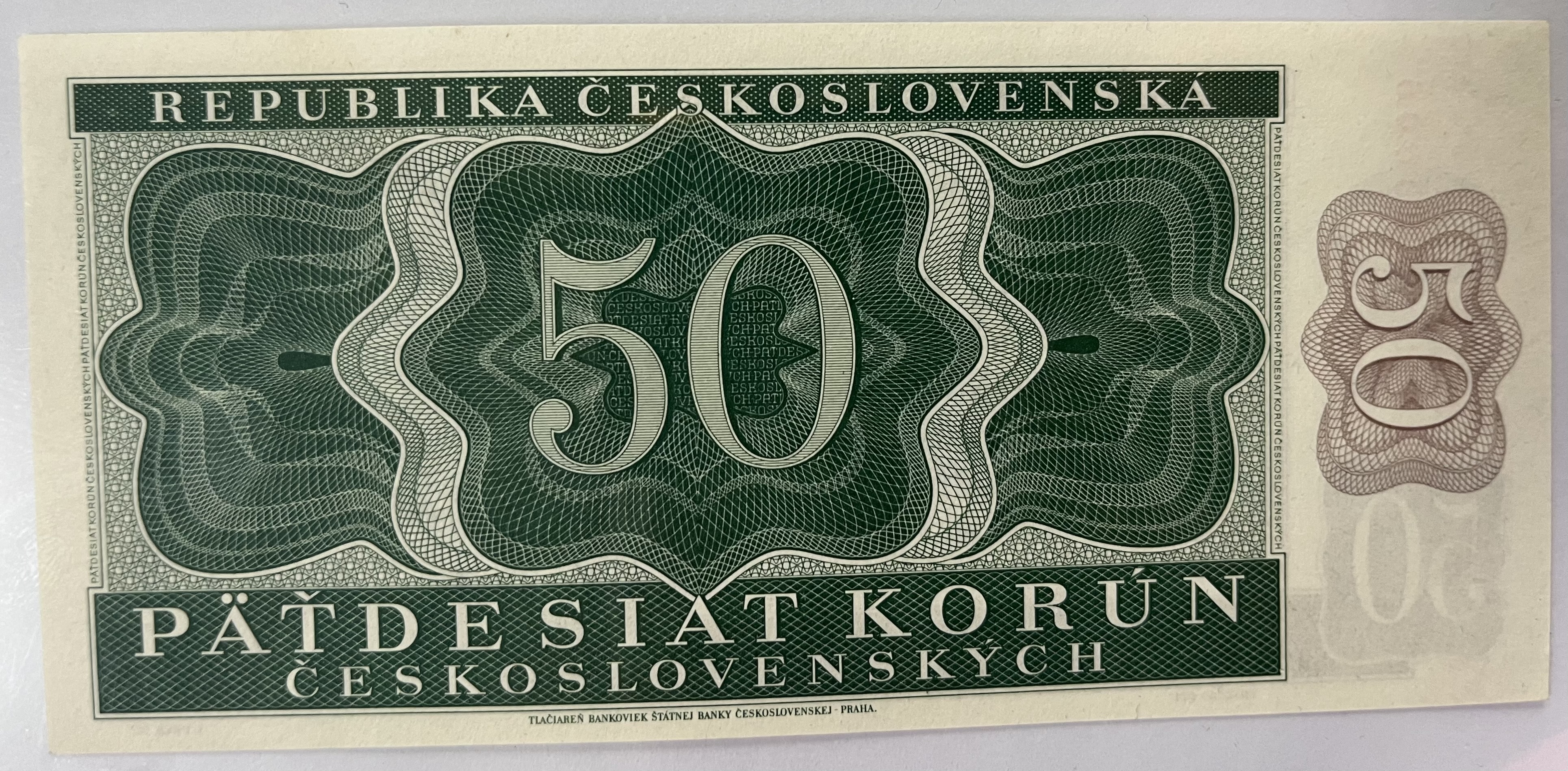 Československo -50 korún , 1950, A 11, UNC