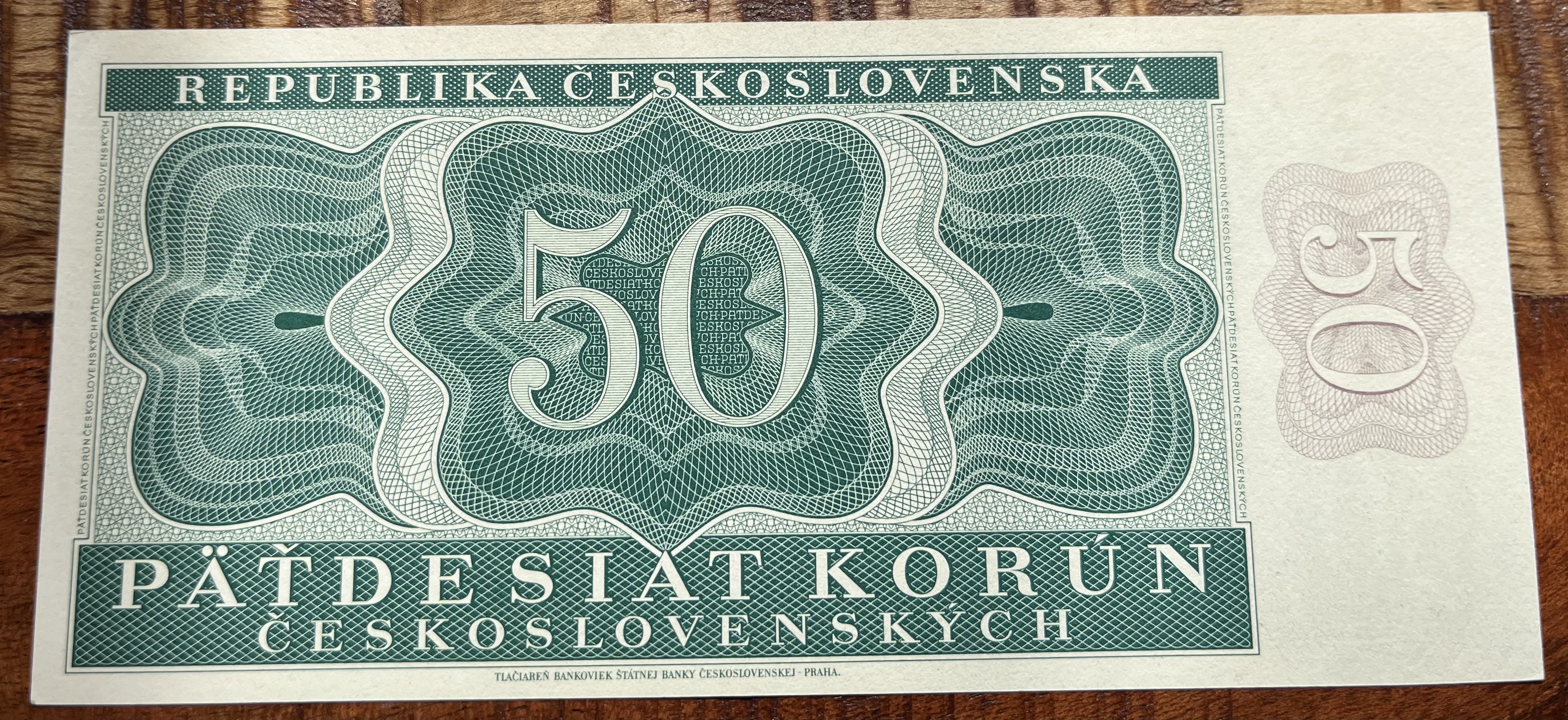 Československo -50 korún , 1950, B 37, UNC
