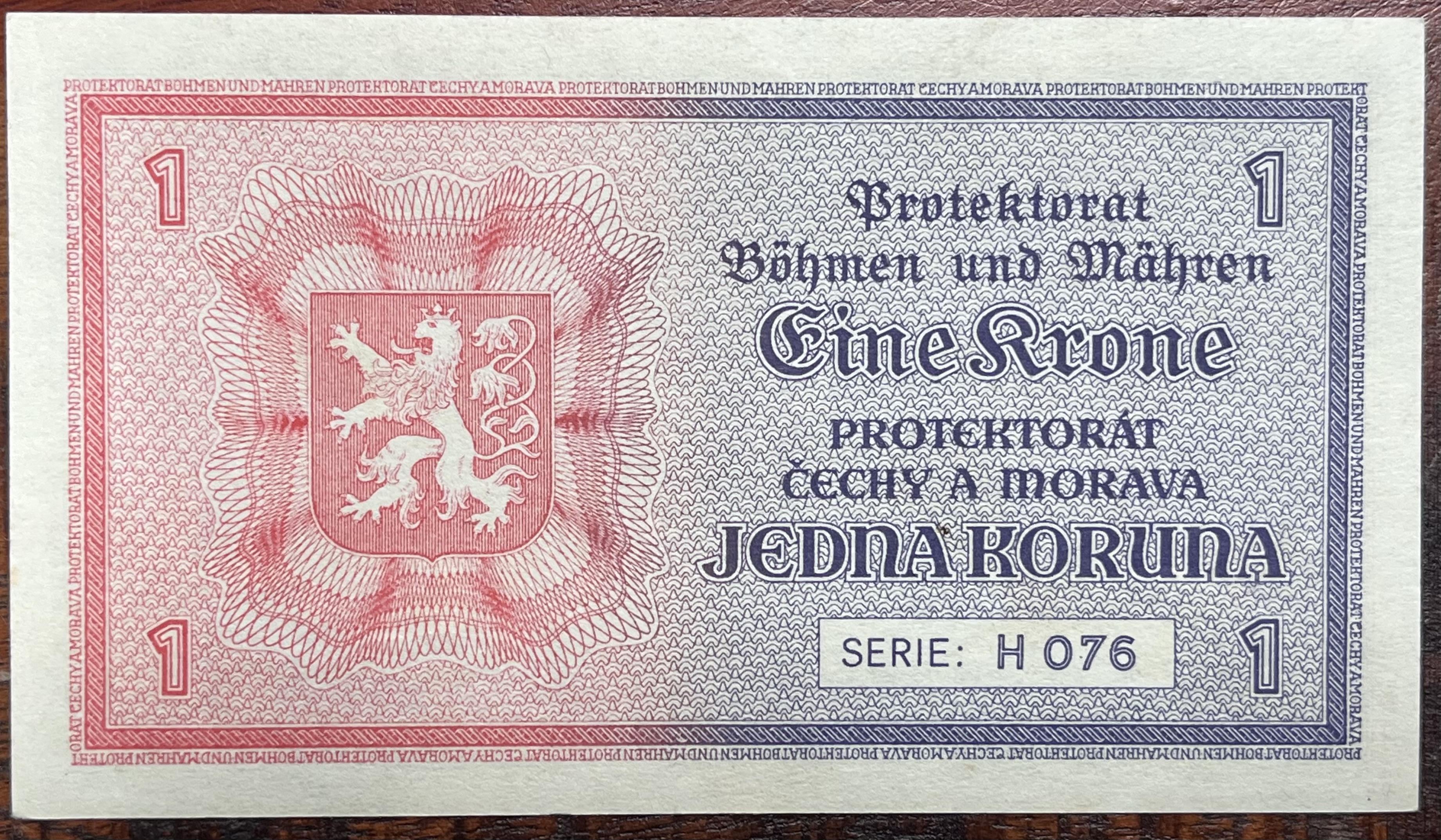 Československo - 1 Koruna - 1940 - H076