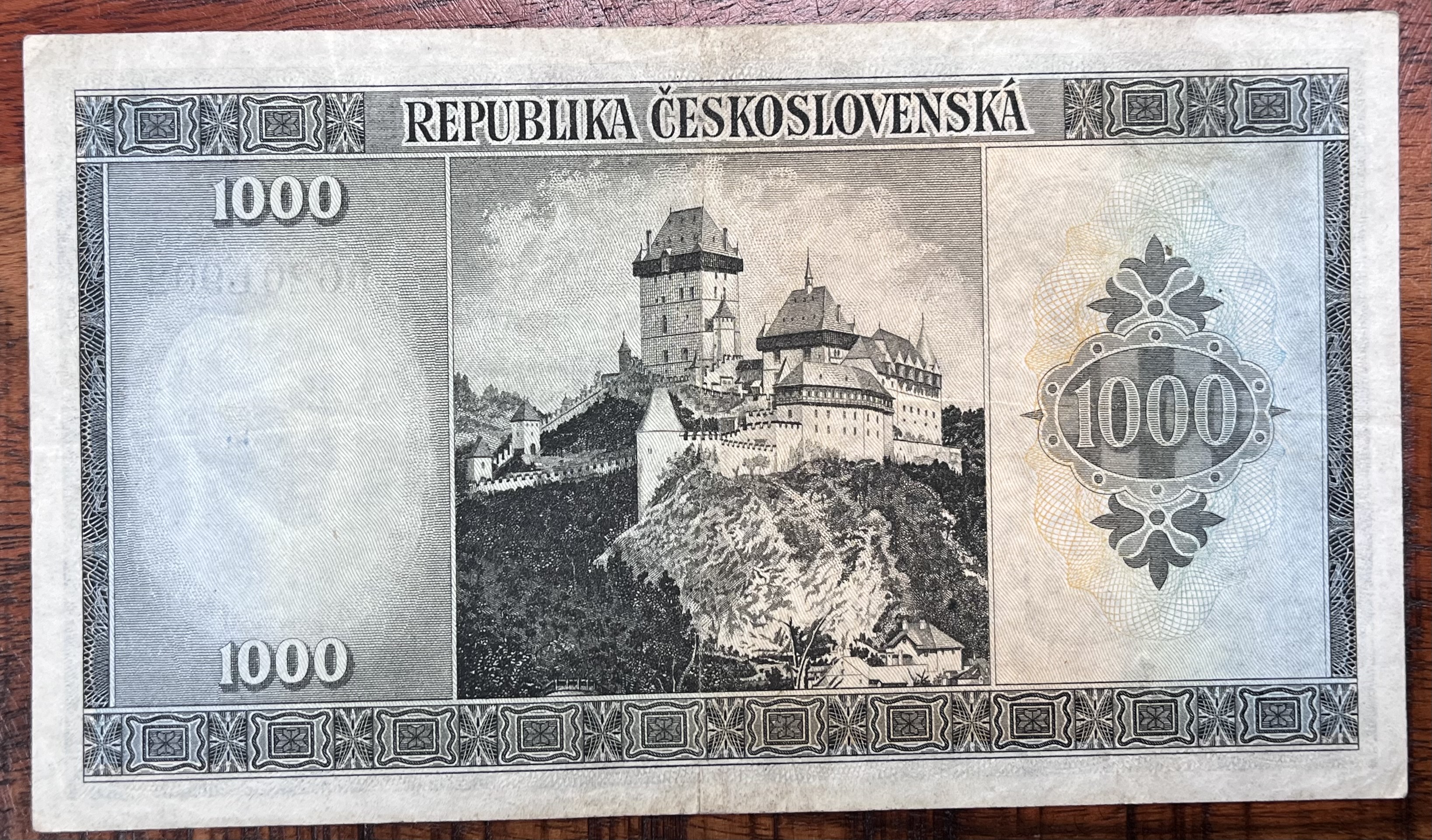 Československo - 1000 kčs - 1945 bez data - BG 
