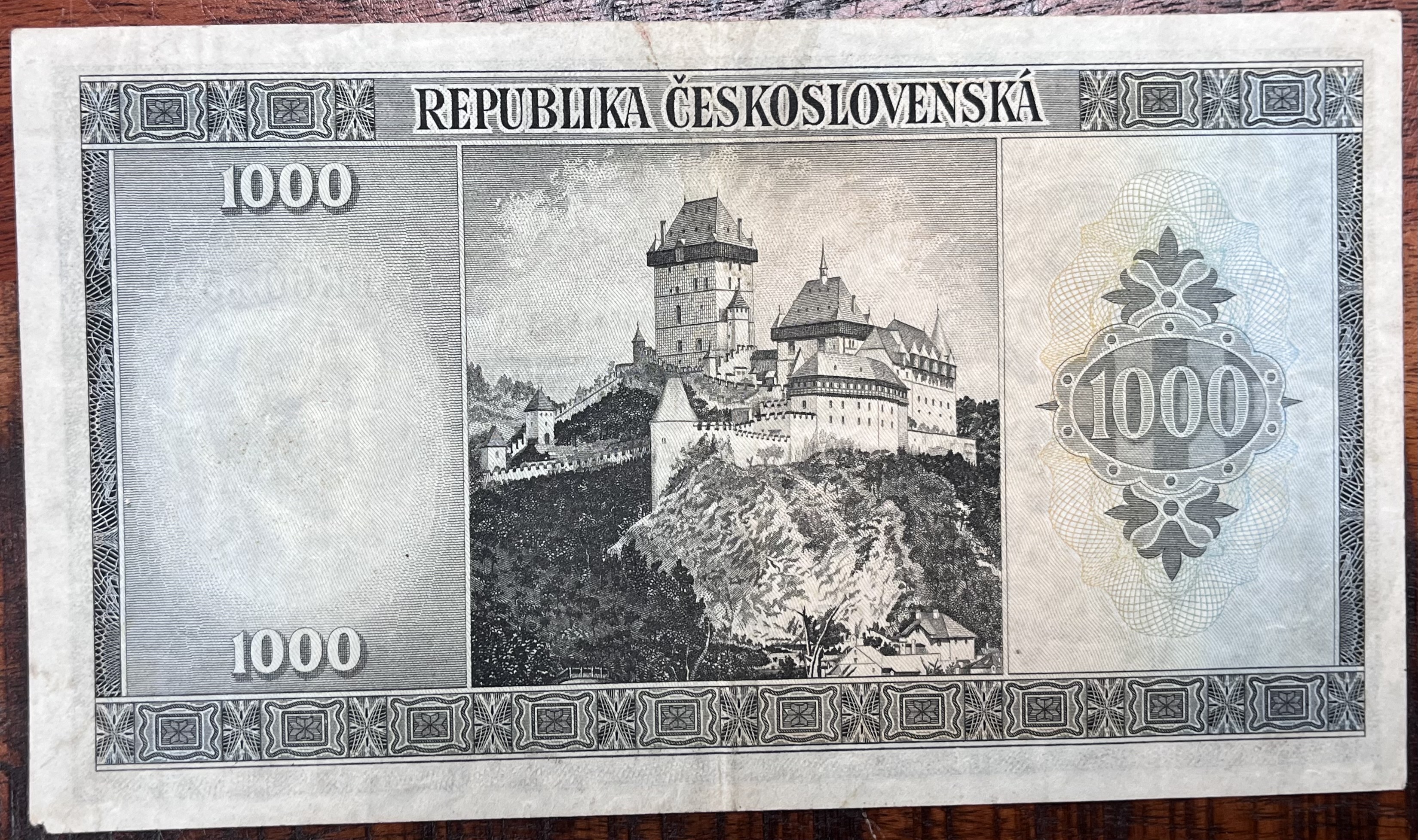 Československo - 1000 kčs - 1945 bez data - BK