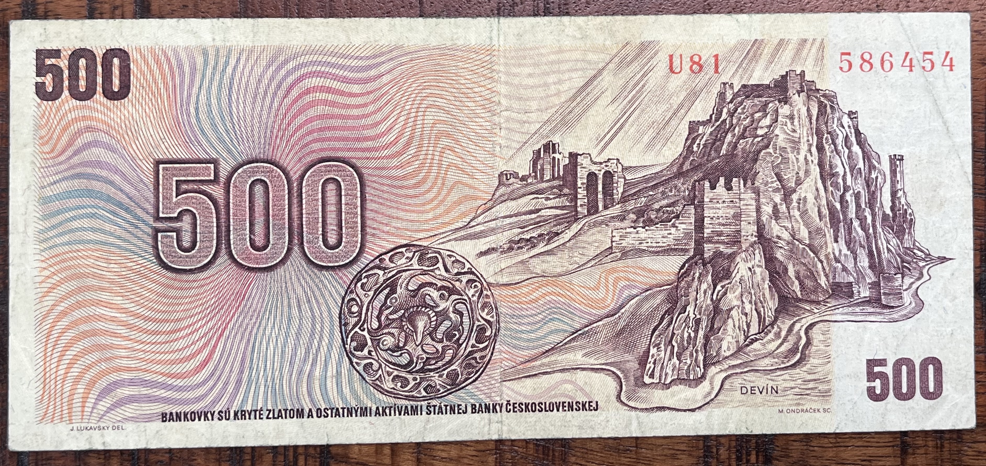 Československo - 5OO SK/kčs - 1973 - U - Kolek