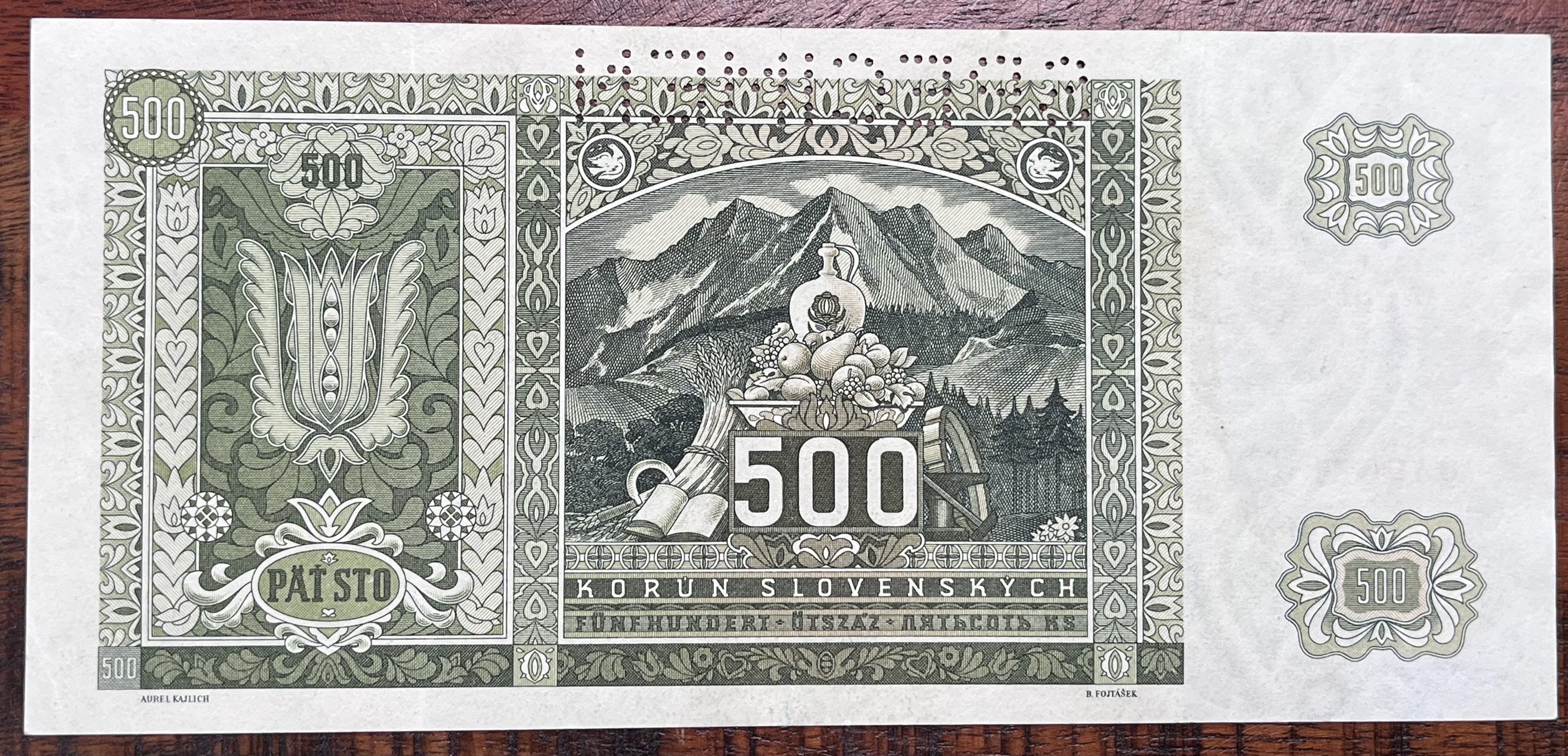 Československo - 2000 Ks - 1941 - MI - Specimen