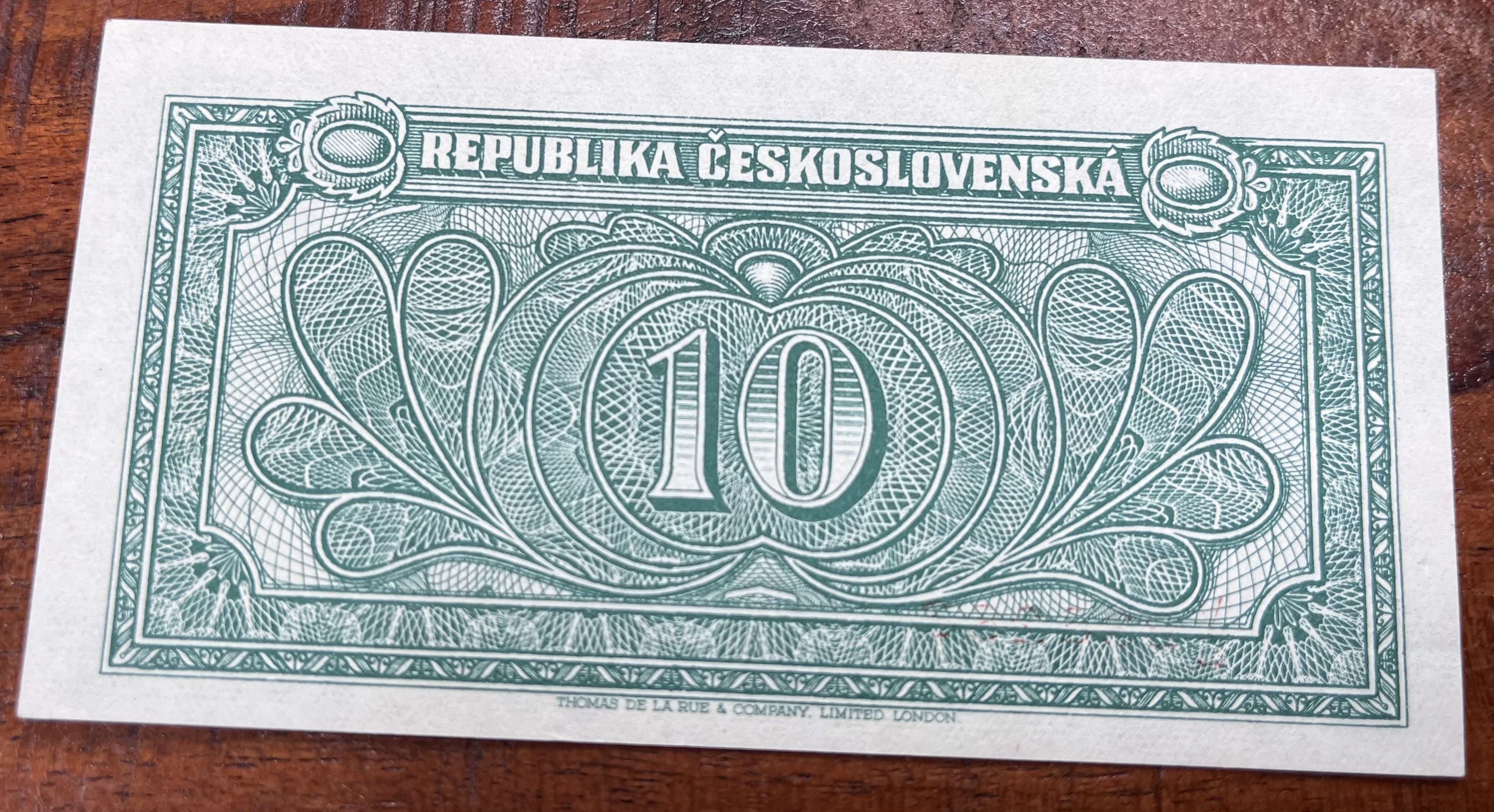 Československo - 1O kčs - 1945 bez data - V/D - UNC