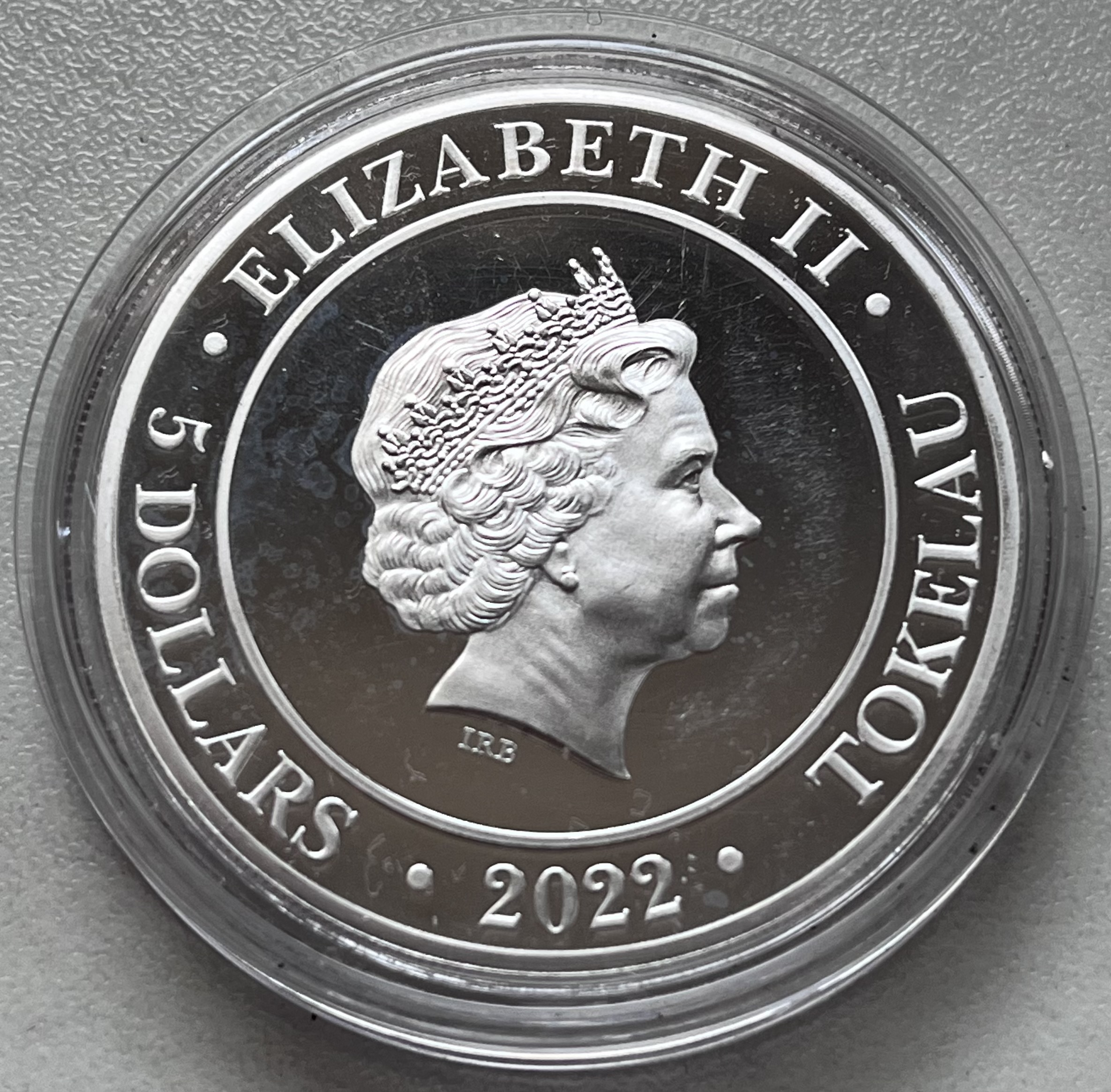 2022 1 oz Tokelau Goddess Europa