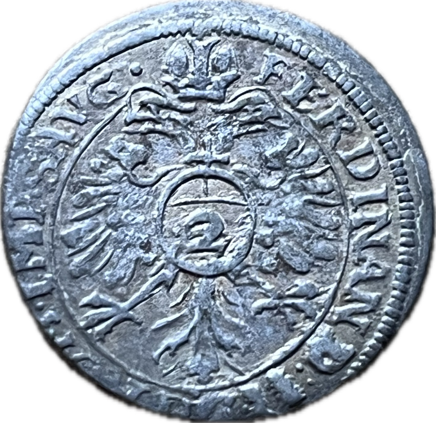 Německo - 2 Krejcar(1/2 Batzen) 1625 Svobodné město Augsburg - titul Ferdinand II