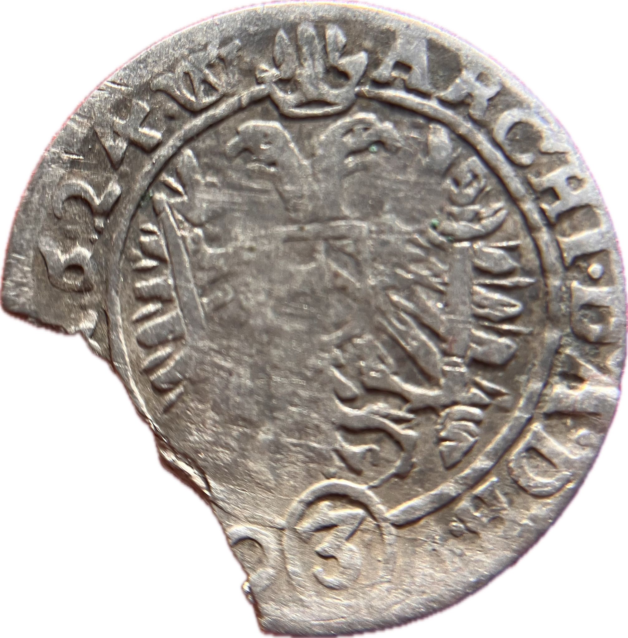 Bohemia 3 Krejcar Ferdinand II 1624 Brno