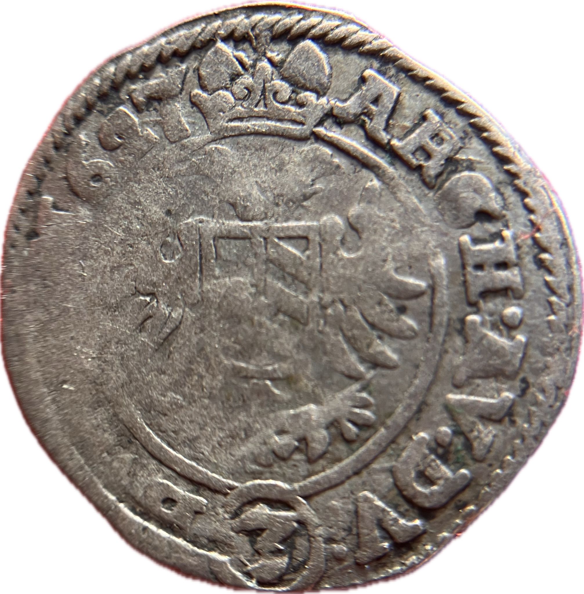 Bohemia 3 Krejcar Ferdinand II 1627 Praha