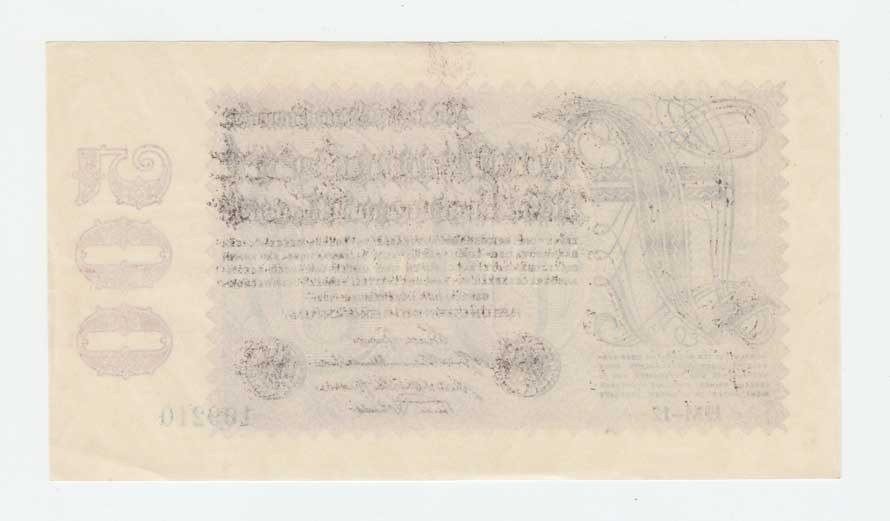 Bankovka, Německo, 500 Mio Marek 22.8.1923, Pick.110d, Ros.109d, série