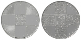 200 Kč 2019. Pamětní stříbrná mince ke 100. výročí založení Československého červeného kříže - BK