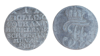 Německo - 1 Šiling 1804 (1g - 16,1mm)