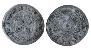 Německo - 2 krejcar 1754 (1g - 18,5mm)