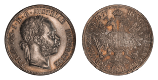 Rakousko - 1 Zlatník 1877, 12,35g