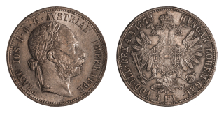 Rakousko - 1 Zlatník 1878, 12,35g