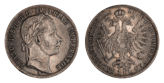 Rakousko - 1 Zlatník 1861A, 12,39g