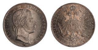 Rakousko - 1 Zlatník 1861A, 12,38g