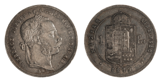 Rakousko - 1 Zlatník 1879KB, 12,35g