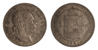 Rakousko - 1 Zlatník 1881KB, 12,37g