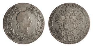 Rakousko - 20 krejcar 1829A