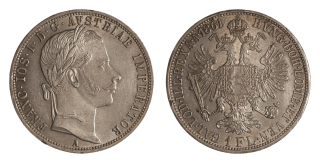 Rakousko - 1 Zlatník 1861A, 12,33g