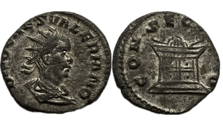 Řím - Valerianus II. Consecratio 258