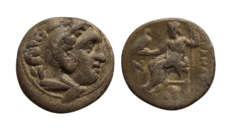 Řecko - Makedonie království. Alexandr Veliký 336-323 př. n. l.. Drachma stříbro 4 g