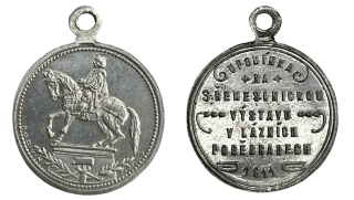 Medaile 1811, 3.řemeslnická výstava v Poděbradech