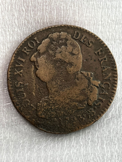 2 Sols 1773, Louis XVI