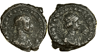 Římská říše - EGYPT - AURELIANUS & VABALATHUS “King of Palmyra” - BI Tetradrachm, year 1 and year 4, Alexandria