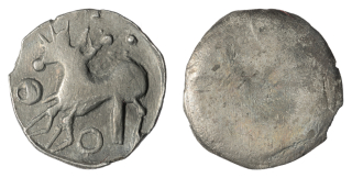 Keltové Bójové - drachma typu Spiš, severní Slovensko, 1,022 g a 15,0 - 15,3 mm.