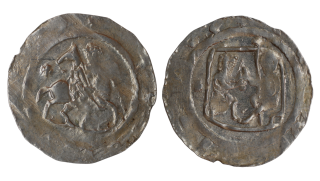 Čechy - Denár Soběslav I. Cach 583, 0,66g