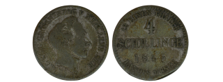 Rakousko - 4 Schilling, 1846