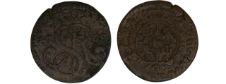 Habsburg - 1 Krejcar, 1790, Hieronymus Colloredo SALZBURG ERZBISTUM