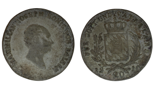 Habsburg - 20 krejcar, 1810, Maximilian I