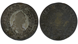 Habsburg - 20 krejcar, 1764, Franz I